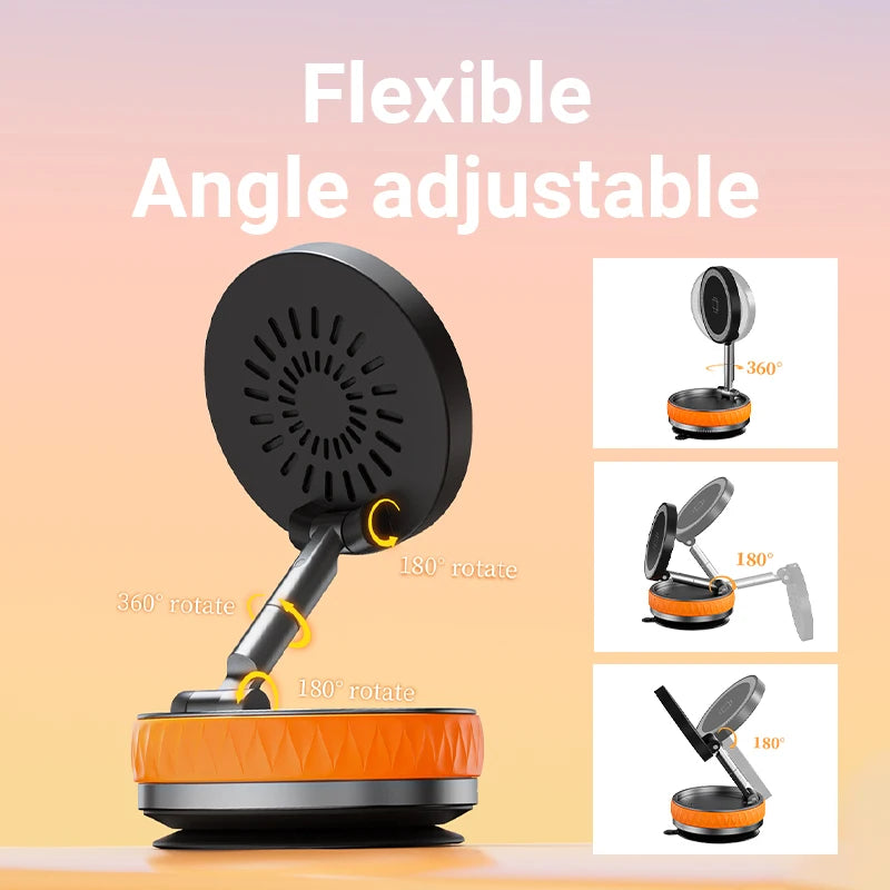 Magnetic Wireless Car Mount — MagSafe Compatible